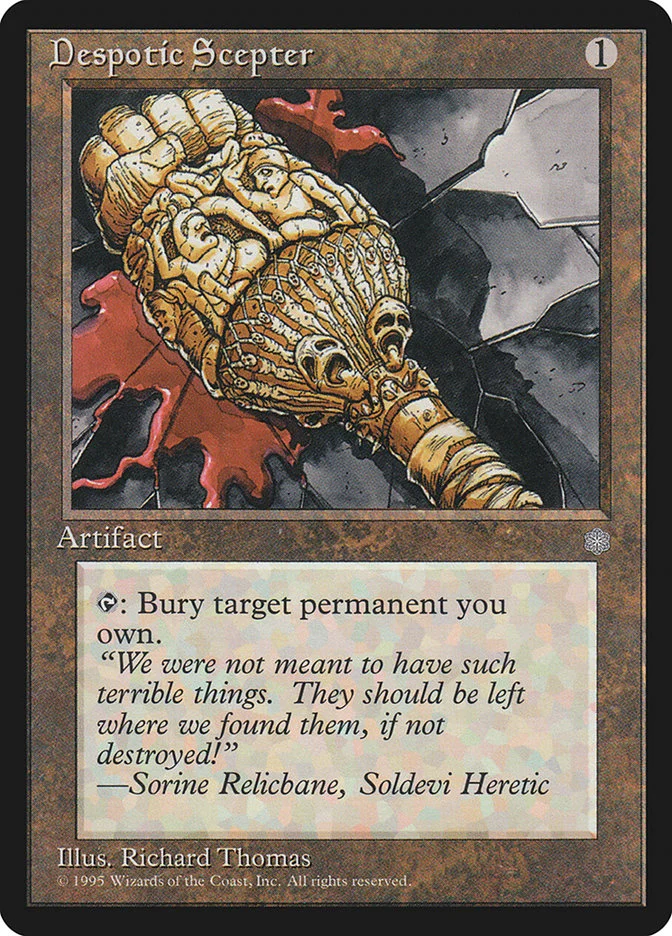 Despotic Scepter (Ice Age) - Magic: The Gathering in TCG Land