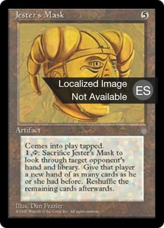 Máscara de bufón (Ice Age) - Magic: The Gathering in TCG Land