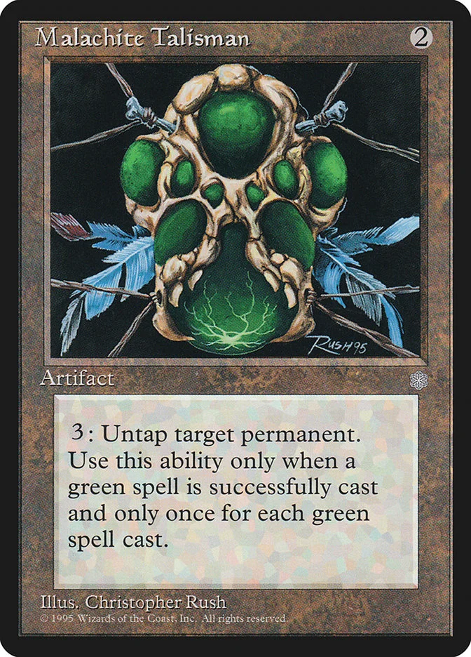 Malachite Talisman (Ice Age) - Magic: The Gathering in TCG Land México