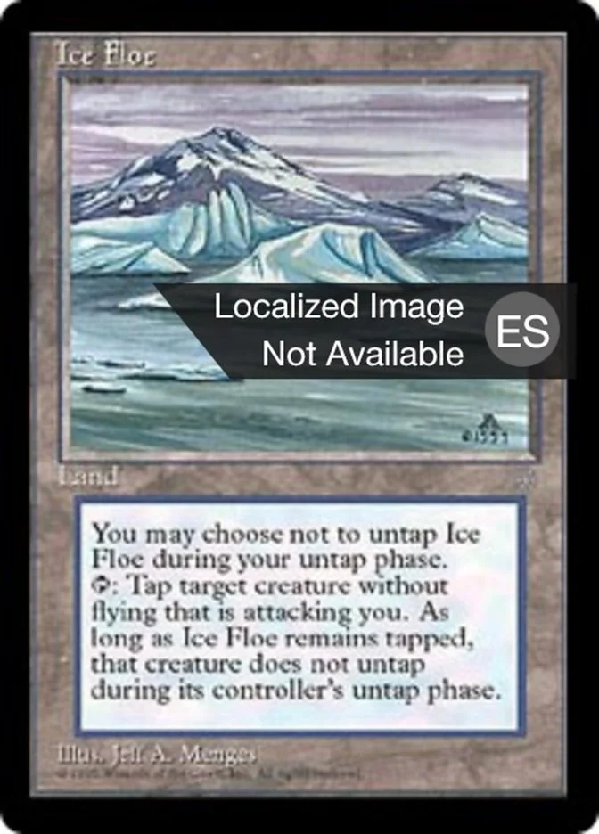 Témpano de hielo (Ice Age) - Magic: The Gathering in TCG Land