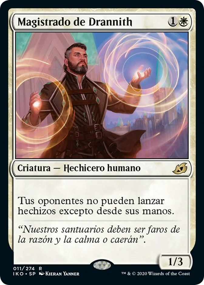 Magistrado de Drannith (Ikoria: Lair of Behemoths) - Magic: The Gathering in TCG Land