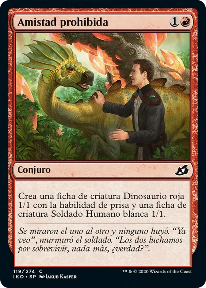 Amistad prohibida (Ikoria: Lair of Behemoths) - Magic: The Gathering in TCG Land