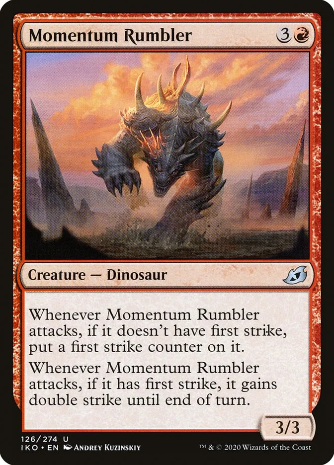 Momentum Rumbler (Ikoria: Lair of Behemoths) - Magic: The Gathering in TCG Land