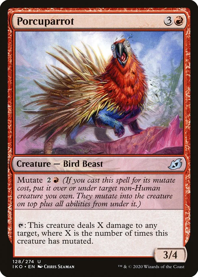 Porcuparrot (Ikoria: Lair of Behemoths) - Magic: The Gathering in TCG Land