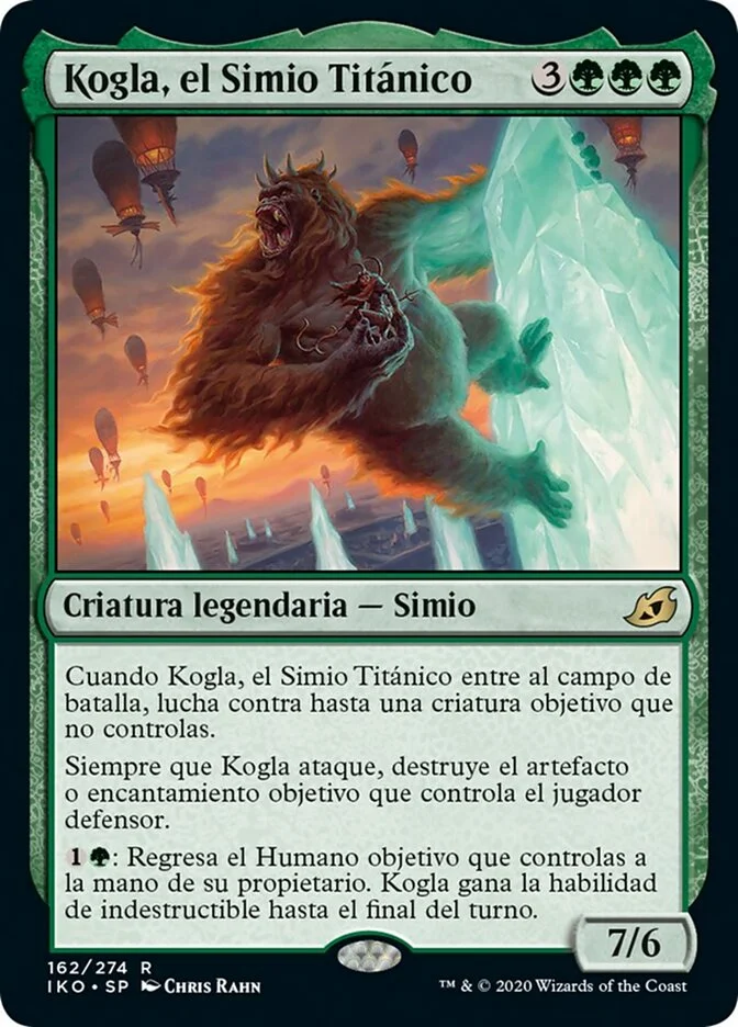 Kogla, el Simio Titánico (Ikoria: Lair of Behemoths) - Magic: The Gathering in TCG Land