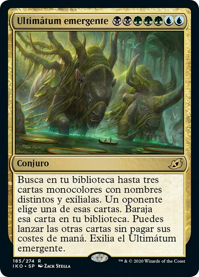 Ultimátum emergente (Ikoria: Lair of Behemoths) - Magic: The Gathering in TCG Land México