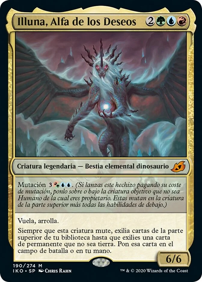 Illuna, Alfa de los Deseos (Ikoria: Lair of Behemoths) - Magic: The Gathering in TCG Land México