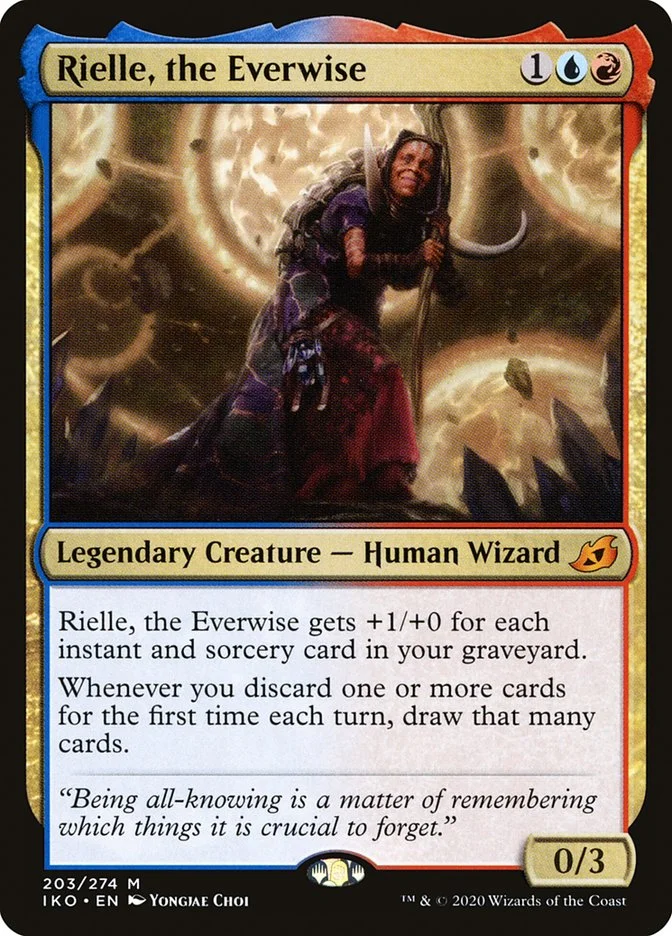 Rielle, the Everwise (Ikoria: Lair of Behemoths) - Magic: The Gathering in TCG Land