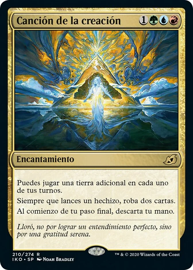 Canción de la creación (Ikoria: Lair of Behemoths) - Magic: The Gathering in TCG Land