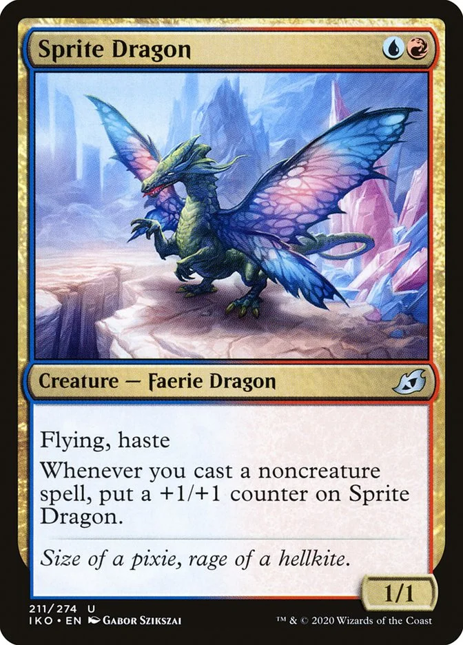 Sprite Dragon (Ikoria: Lair of Behemoths) - Magic: The Gathering in TCG Land