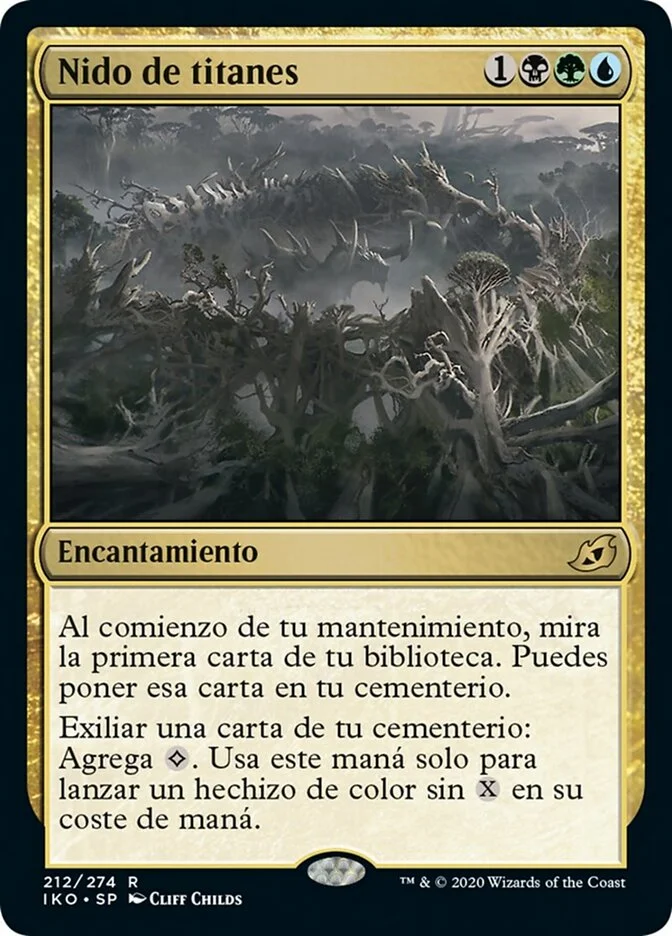 Nido de titanes (Ikoria: Lair of Behemoths) - Magic: The Gathering in TCG Land