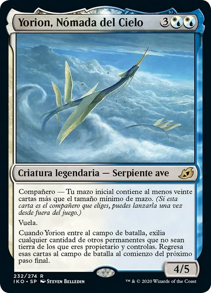 Yorion, Nómada del Cielo (Ikoria: Lair of Behemoths) - Magic: The Gathering in TCG Land