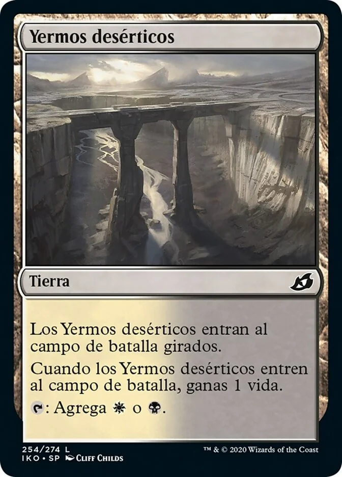 Yermos desérticos (Ikoria: Lair of Behemoths) - Magic: The Gathering in TCG Land México