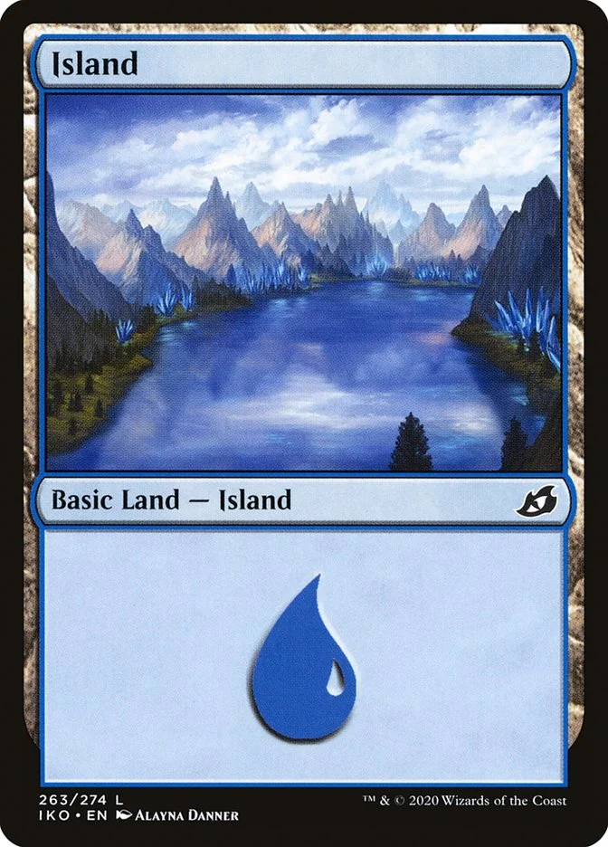 Island (Ikoria: Lair of Behemoths) - Magic: The Gathering in TCG Land México