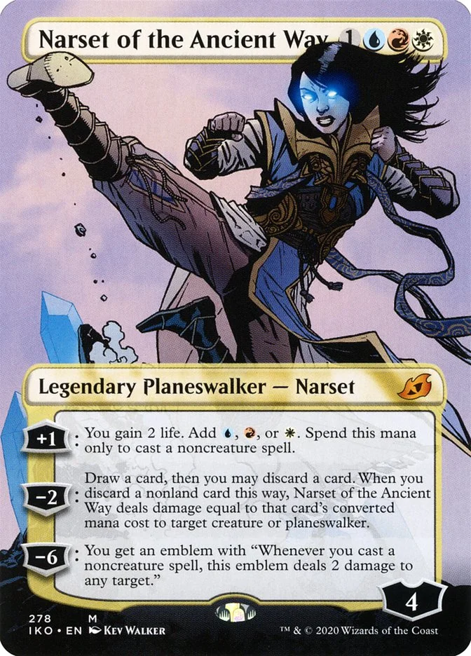 Narset of the Ancient Way (Ikoria: Lair of Behemoths) - Magic: The Gathering in TCG Land