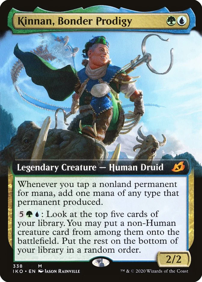 Kinnan, Bonder Prodigy (Ikoria: Lair of Behemoths) - Magic: The Gathering in TCG Land