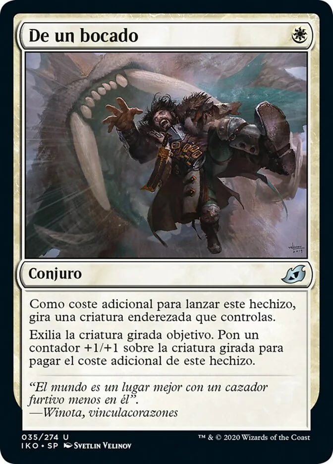 De un bocado (Ikoria: Lair of Behemoths) - Magic: The Gathering in TCG Land