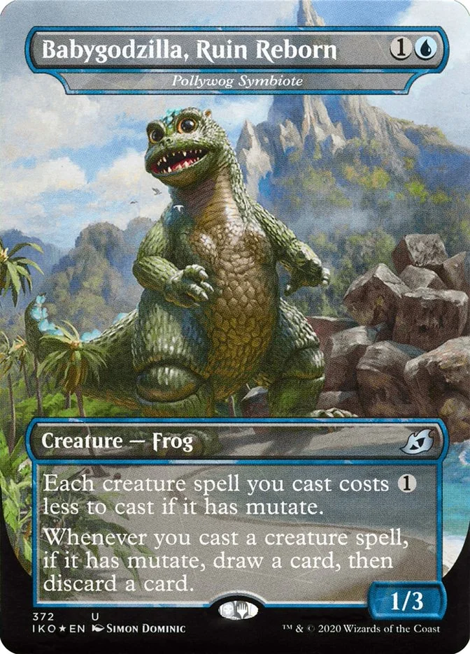 Pollywog Symbiote (Ikoria: Lair of Behemoths) - Magic: The Gathering in TCG Land