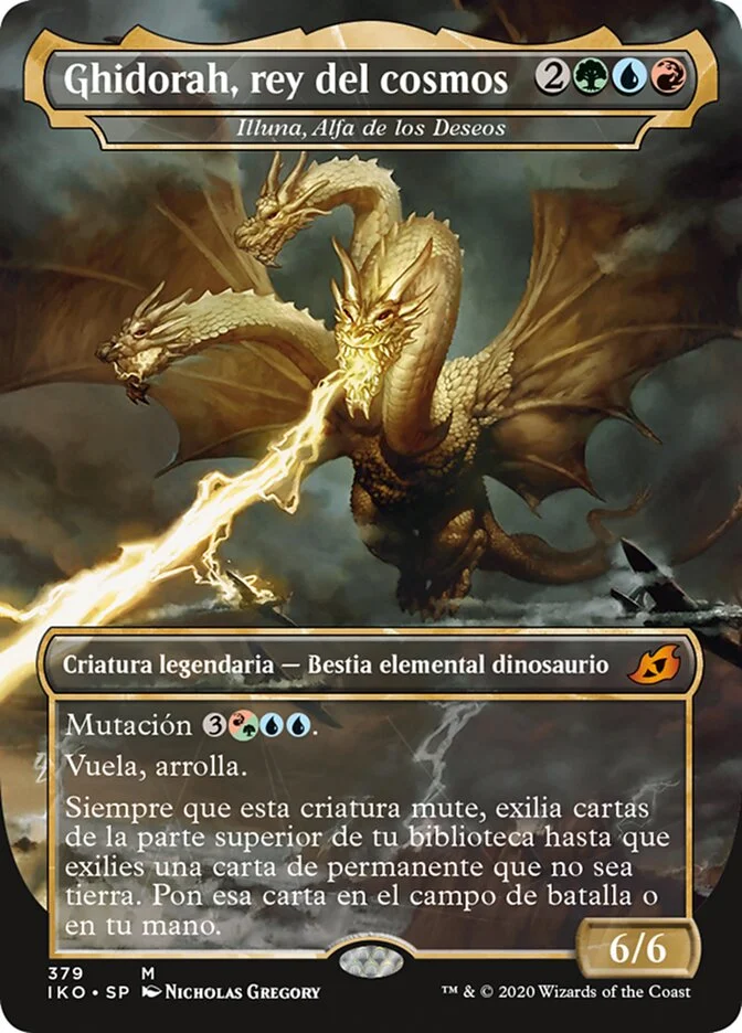 Illuna, Alfa de los Deseos (Ikoria: Lair of Behemoths) - Magic: The Gathering in TCG Land