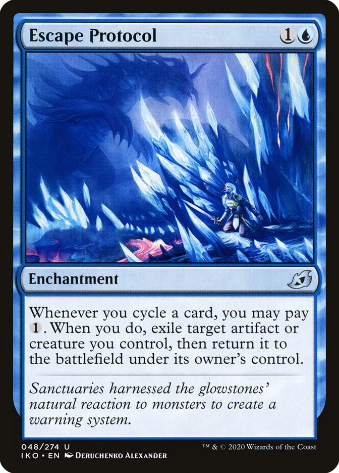 Escape Protocol (Ikoria: Lair of Behemoths) - Magic: The Gathering in TCG Land