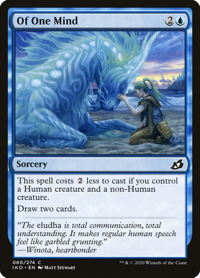 Of One Mind (Ikoria: Lair of Behemoths) - Magic: The Gathering in TCG Land