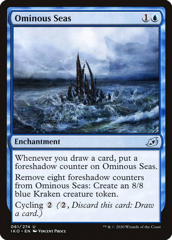 Ominous Seas (Ikoria: Lair of Behemoths) - Magic: The Gathering in TCG Land