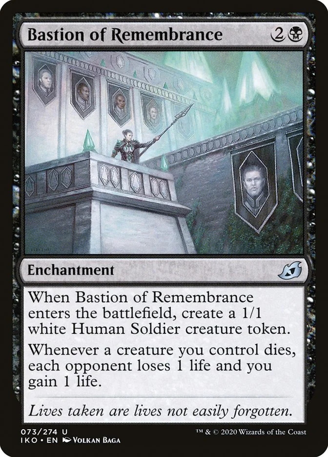 Bastion of Remembrance (Ikoria: Lair of Behemoths) - Magic: The Gathering in TCG Land