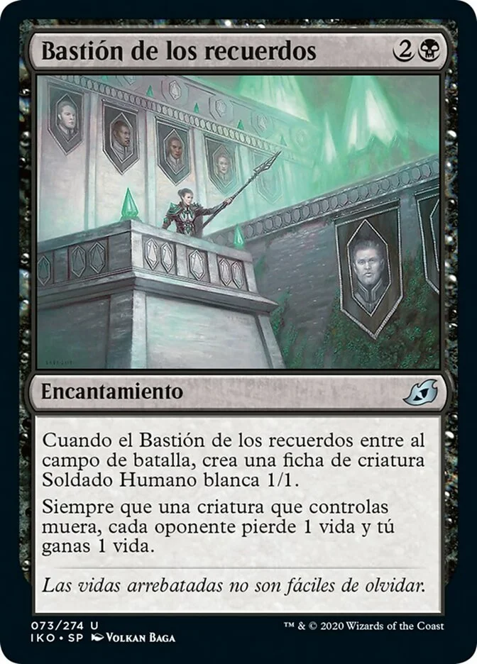 Bastión de los recuerdos (Ikoria: Lair of Behemoths) - Magic: The Gathering in TCG Land