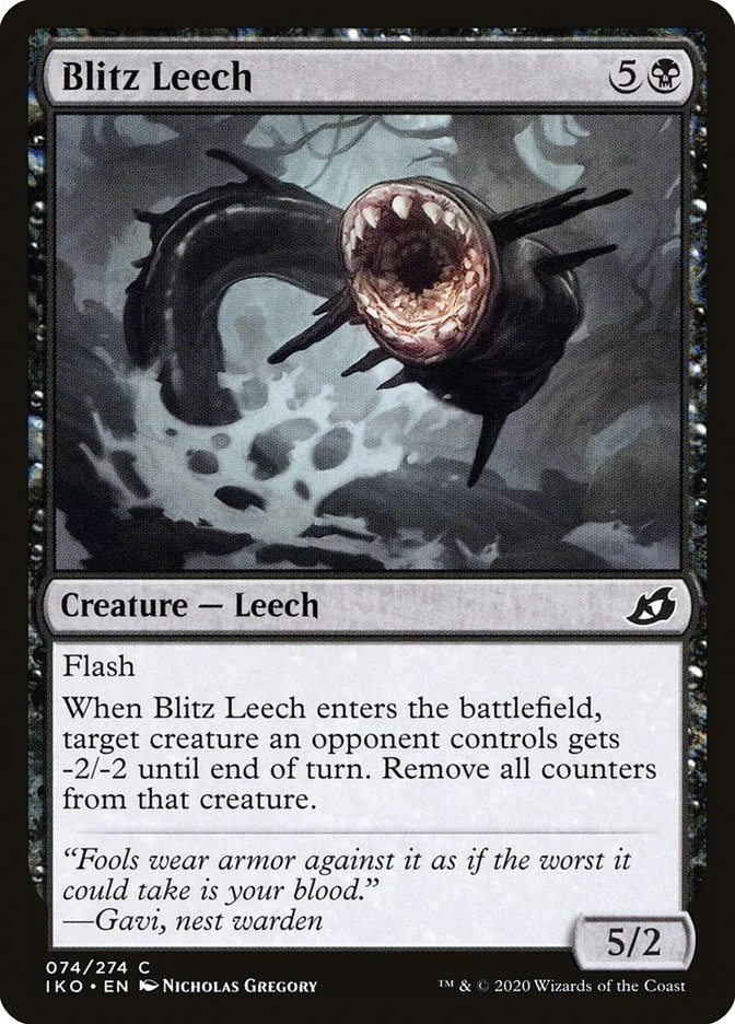 Blitz Leech (Ikoria: Lair of Behemoths) - Magic: The Gathering in TCG Land