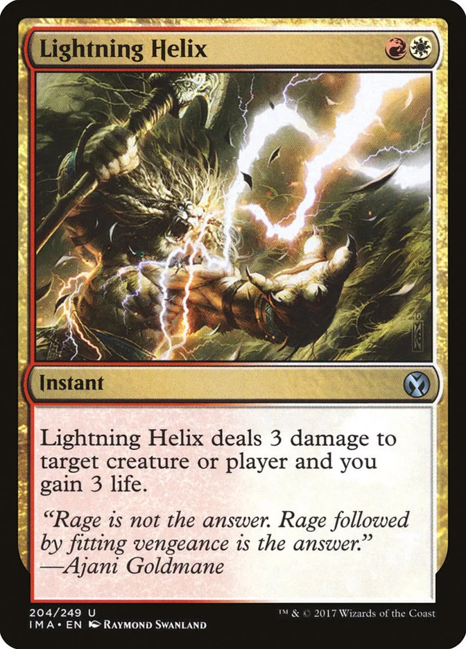Lightning Helix (Iconic Masters) - Magic: The Gathering in TCG Land