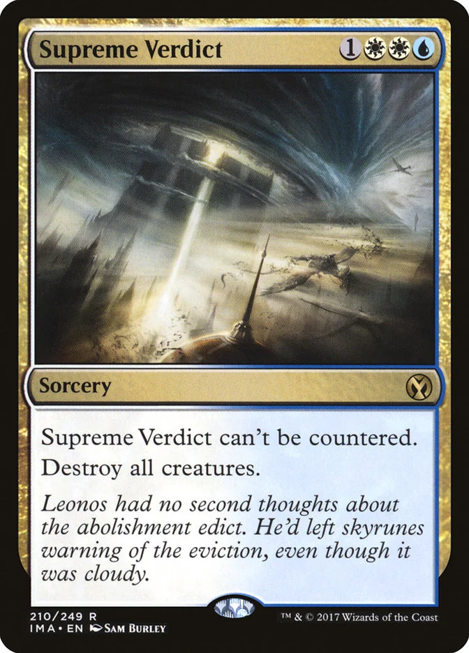 Supreme Verdict (Iconic Masters) - Magic: The Gathering in TCG Land