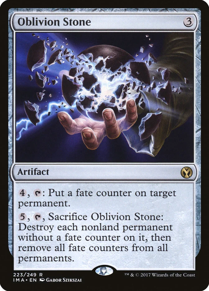 Oblivion Stone (Iconic Masters) - Magic: The Gathering in TCG Land