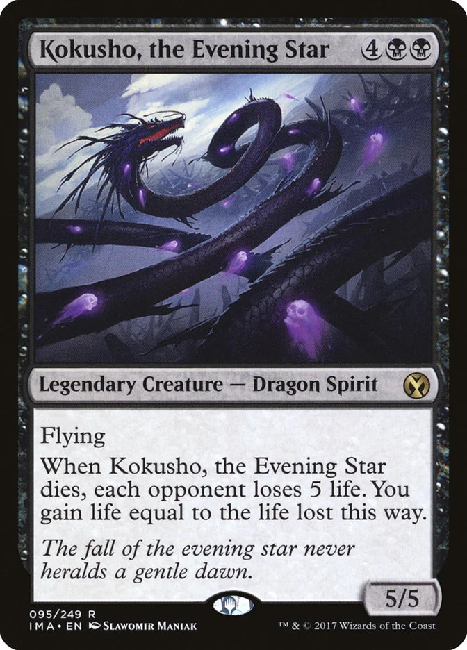 Kokusho, the Evening Star (Iconic Masters) - Magic: The Gathering in TCG Land