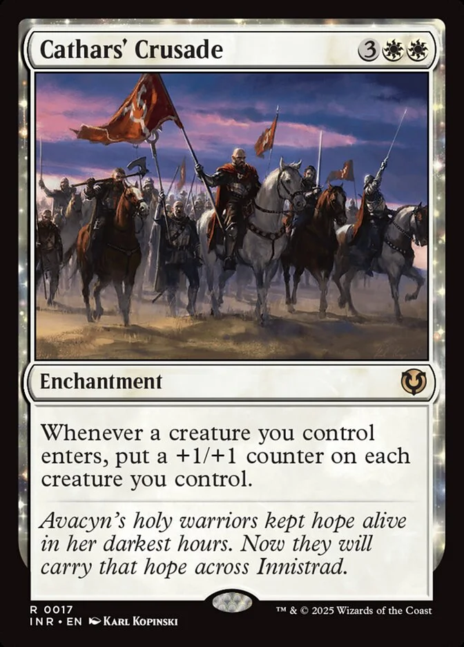 Cathars' Crusade (Innistrad Remastered) - Magic: The Gathering in TCG Land