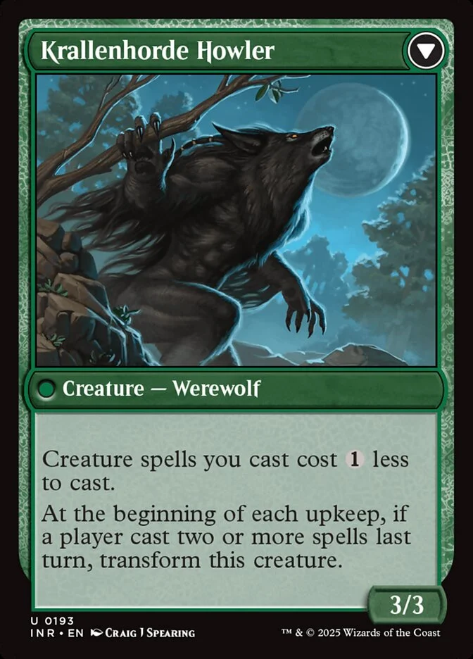 Krallenhorde Howler (Innistrad Remastered) - Magic: The Gathering in TCG Land México