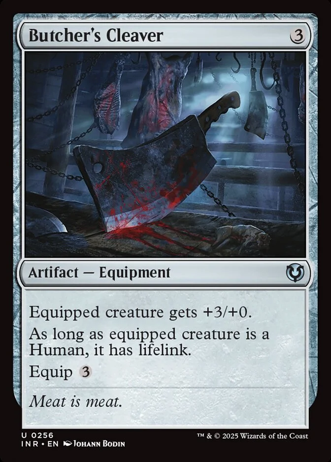 Butcher's Cleaver (Innistrad Remastered) - Magic: The Gathering in TCG Land México