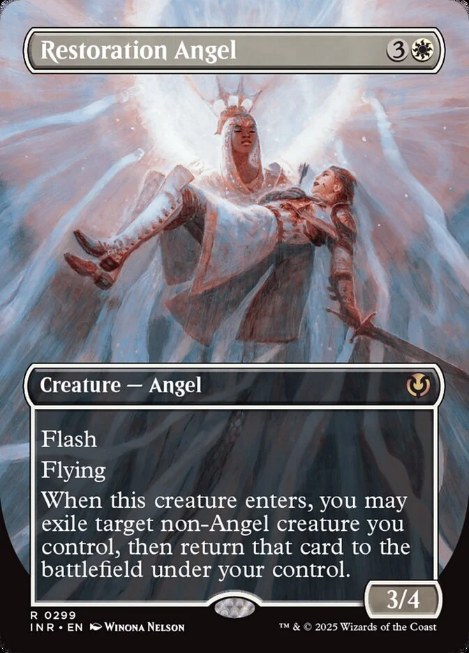 Restoration Angel (Innistrad Remastered) - Magic: The Gathering in TCG Land