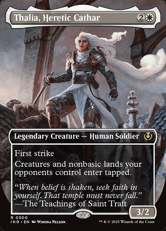 Thalia, Heretic Cathar (Innistrad Remastered) - Magic: The Gathering in TCG Land
