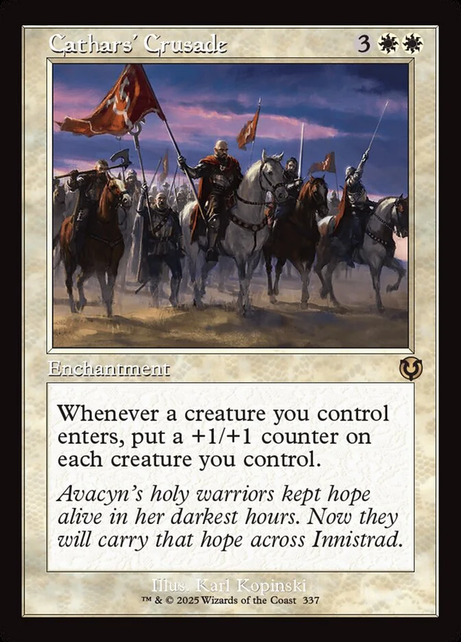 Cathars' Crusade (Innistrad Remastered) - Magic: The Gathering in TCG Land