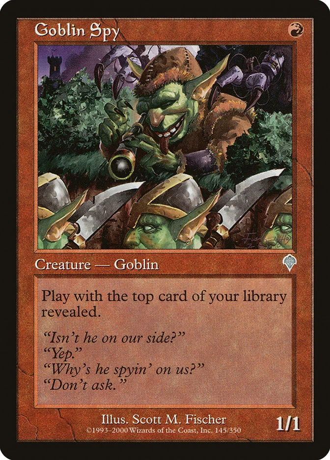 Goblin Spy (Invasion) - Magic: The Gathering in TCG Land