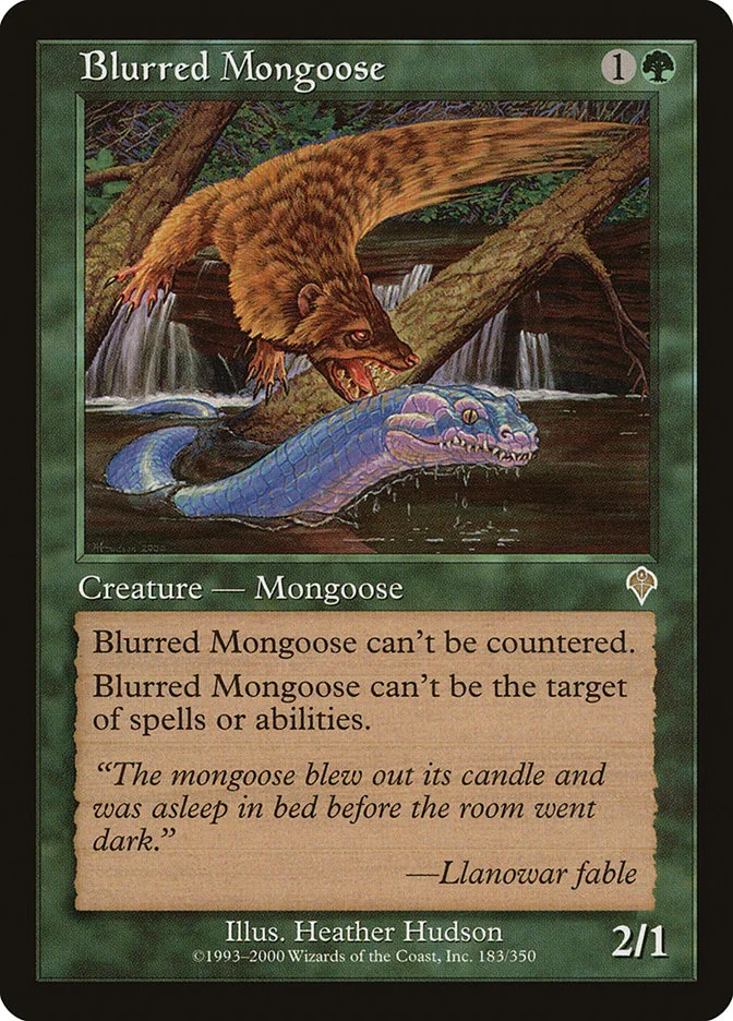 Blurred Mongoose (Invasion) - Magic: The Gathering in TCG Land
