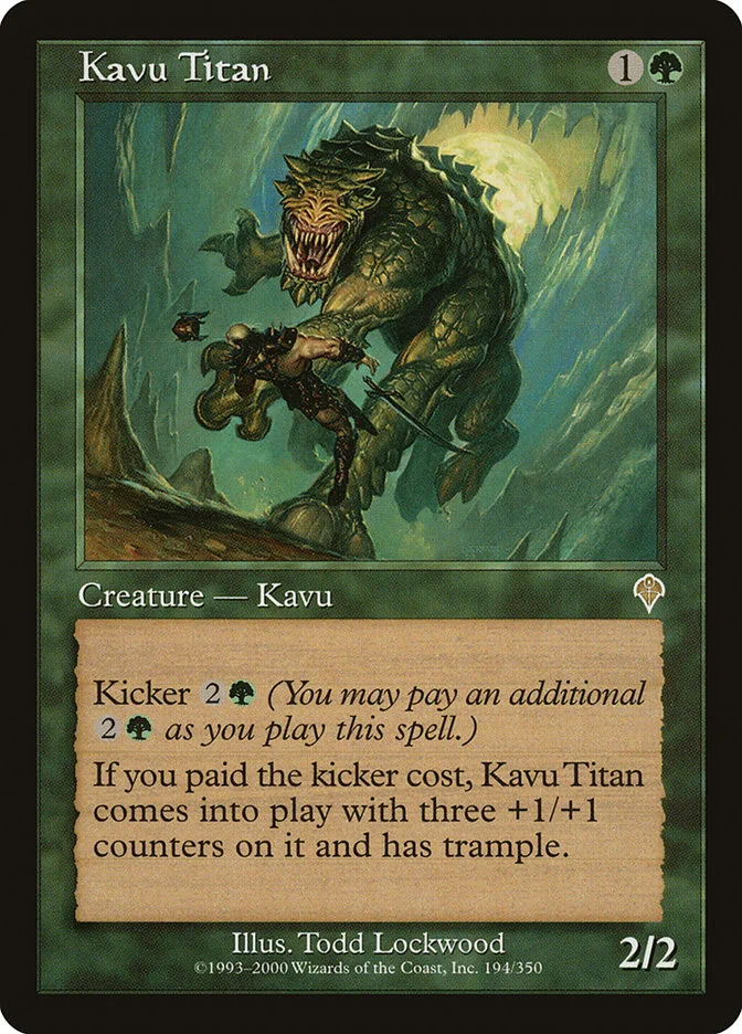 Kavu Titan (Invasion) - Magic: The Gathering in TCG Land
