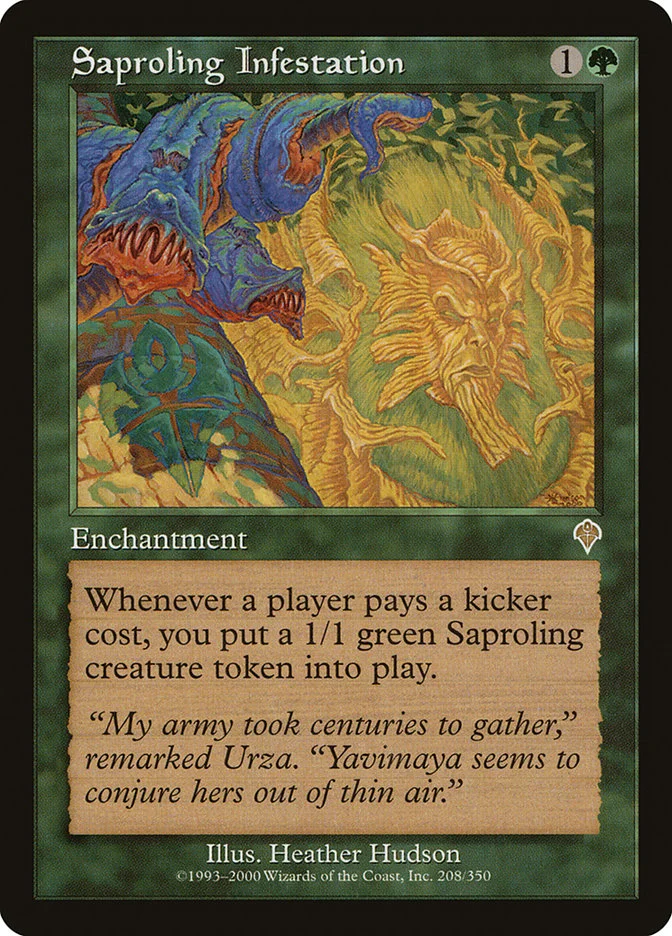 Saproling Infestation (Invasion) - Magic: The Gathering in TCG Land