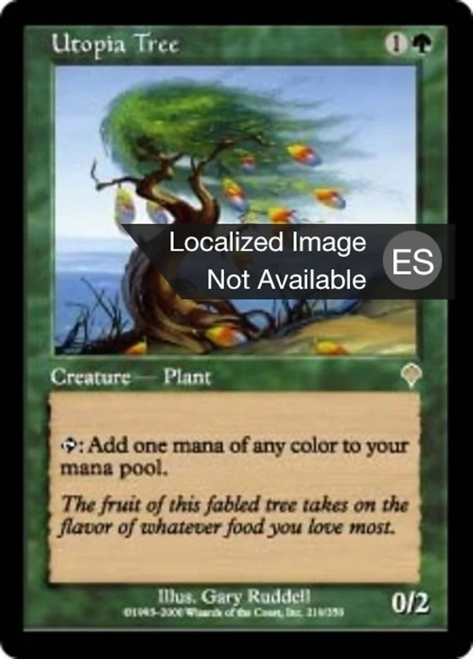 Arbol de Utopia (Invasion) - Magic: The Gathering in TCG Land