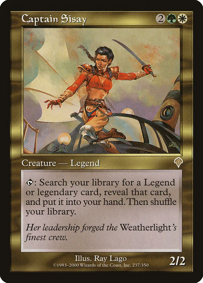 Captain Sisay (Invasion) - Magic: The Gathering in TCG Land