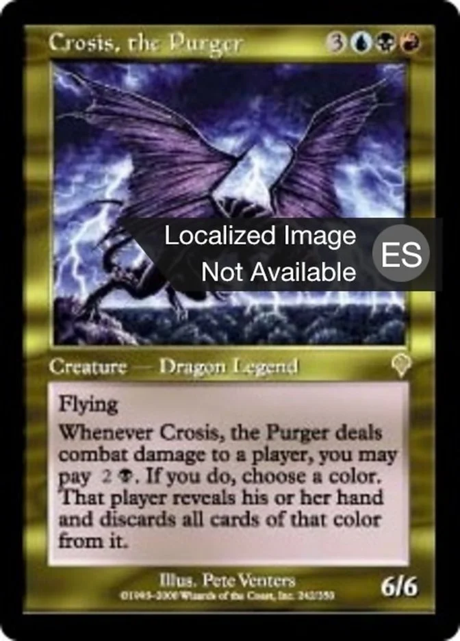 Crosis, el Depurador MTG (Invasion)