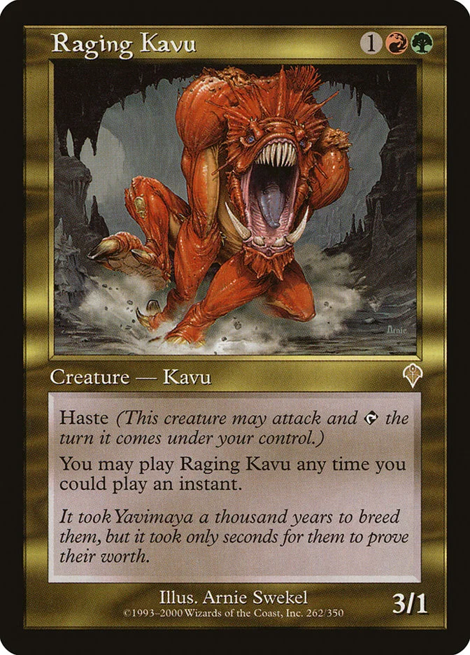 Raging Kavu (Invasion) - Magic: The Gathering in TCG Land