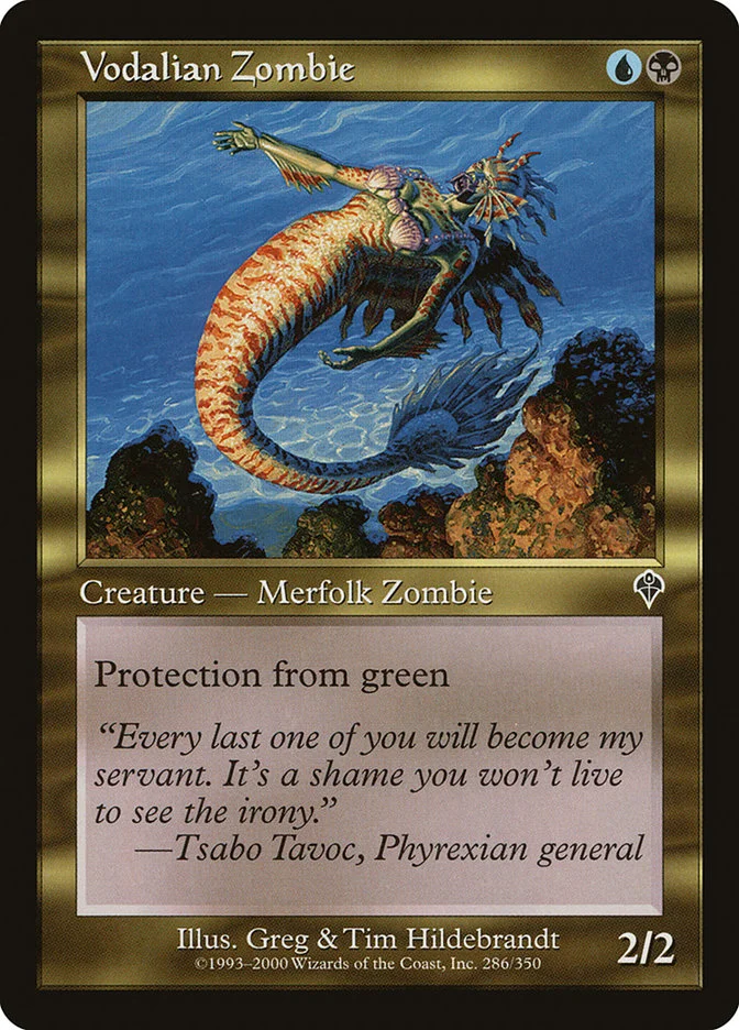Vodalian Zombie (Invasion) - Magic: The Gathering in TCG Land