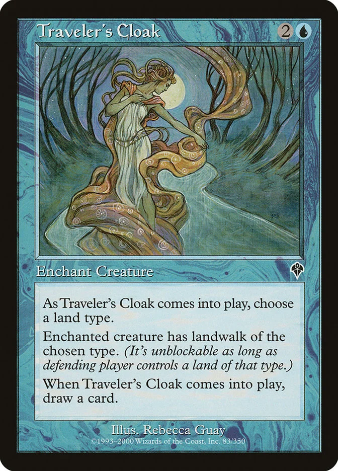 Traveler's Cloak (Invasion) - Magic: The Gathering in TCG Land