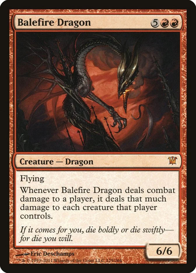Balefire Dragon (Innistrad) - Magic: The Gathering in TCG Land México